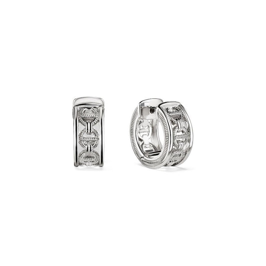 Judith Ripka Vienna Huggie Hoop Earrings