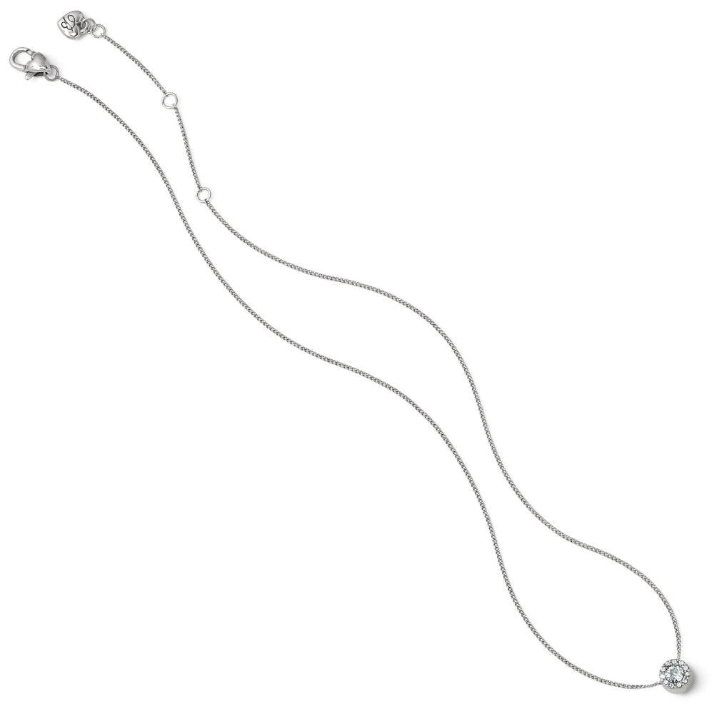 Brighton Illumina Solitaire Necklace silver