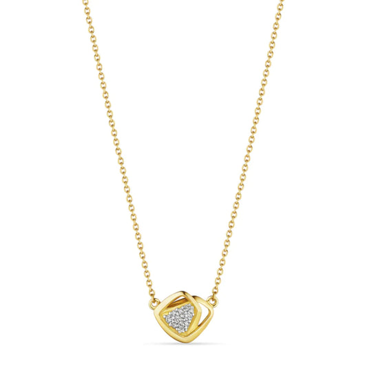 Judith Ripka 14k Selvaggia Pendant Necklace with Diamonds