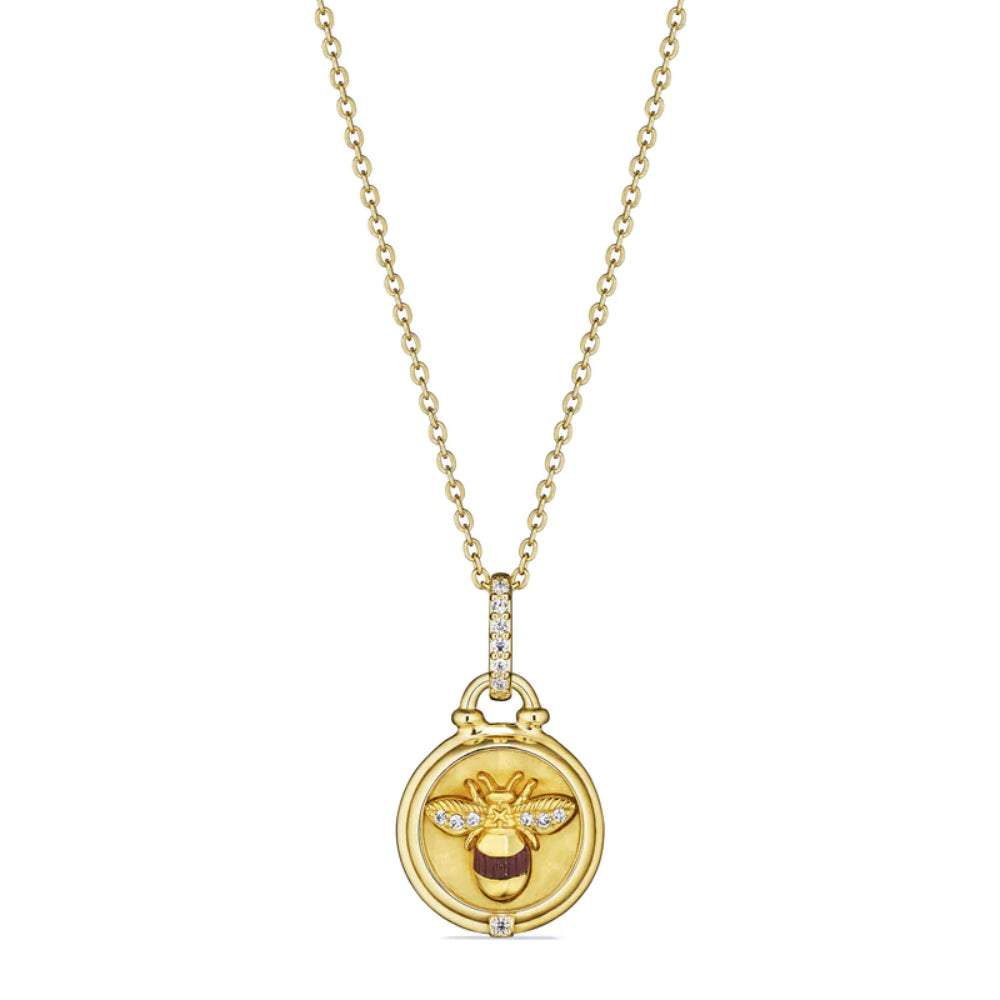 Judith Ripka Little Luxuries Bumble Bee Necklace