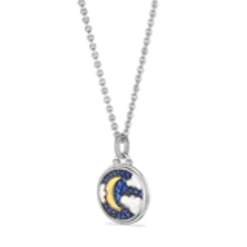 Judith Ripka Little Luxuries Night Sky Medallion Necklace