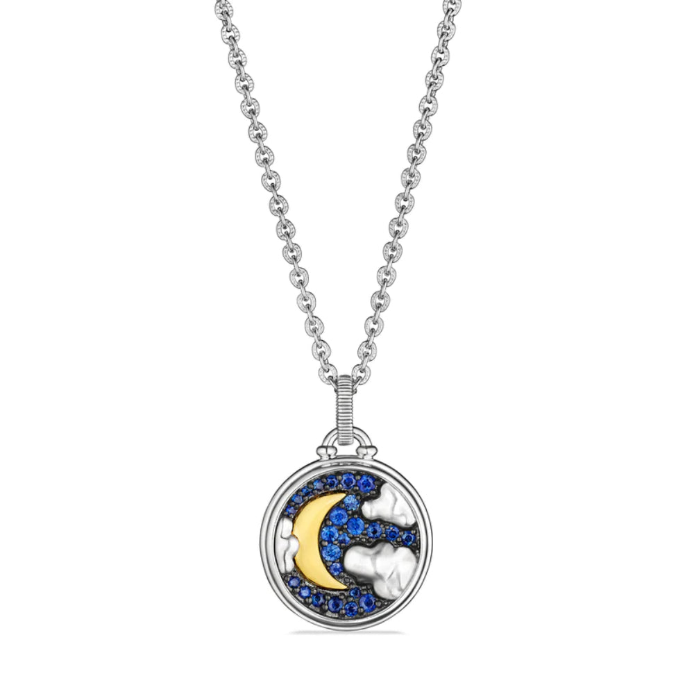 Judith Ripka Little Luxuries Night Sky Medallion Necklace