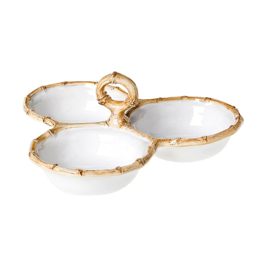 Juliska Classis Bamboo Triple Server