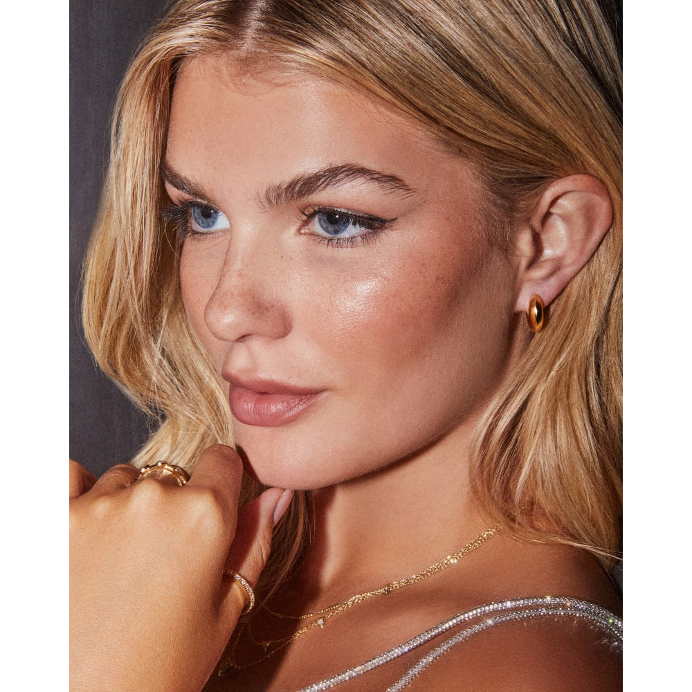 Kendra Scott Danielle Convertible Link Earrings in White Crystal