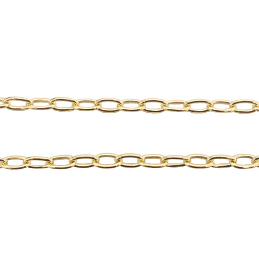 Smyth Jewelers Linked 2.1mm Paperclip Chain Welded Bracelet