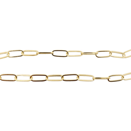 Smyth Jewelers Linked 3.0mm Paperclip Chain Welded Bracelet