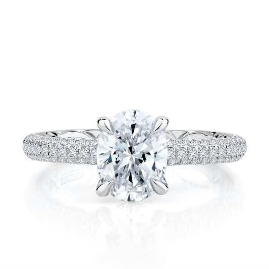 A. JAFFE Opulent Engagement Ring