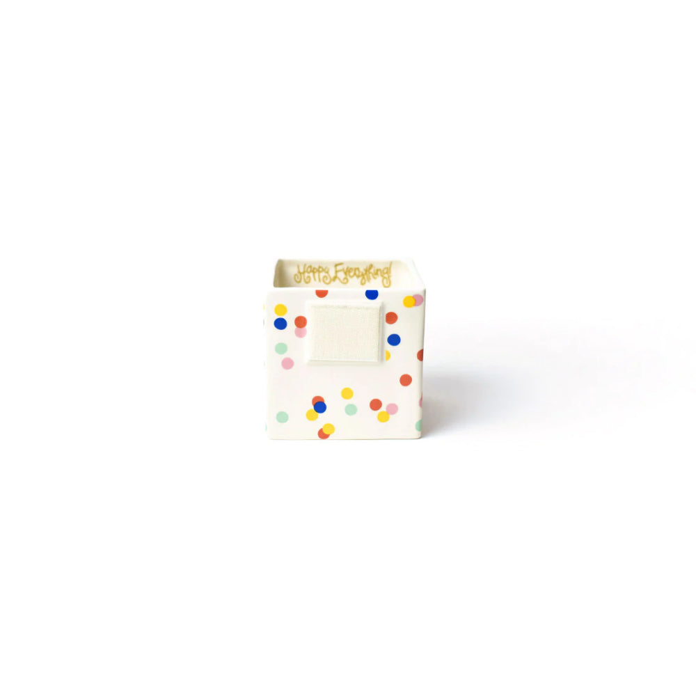 Happy Everything Happy Dot Mini Nesting Cube - Small