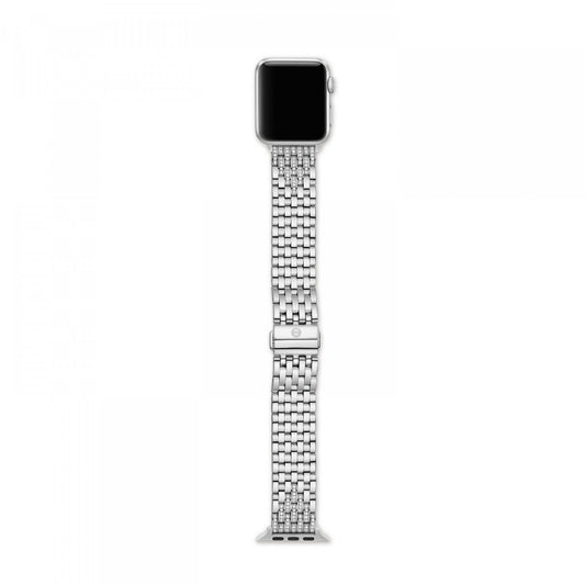 Michele Apple Watch Stainless Steel Diamond Bracelet