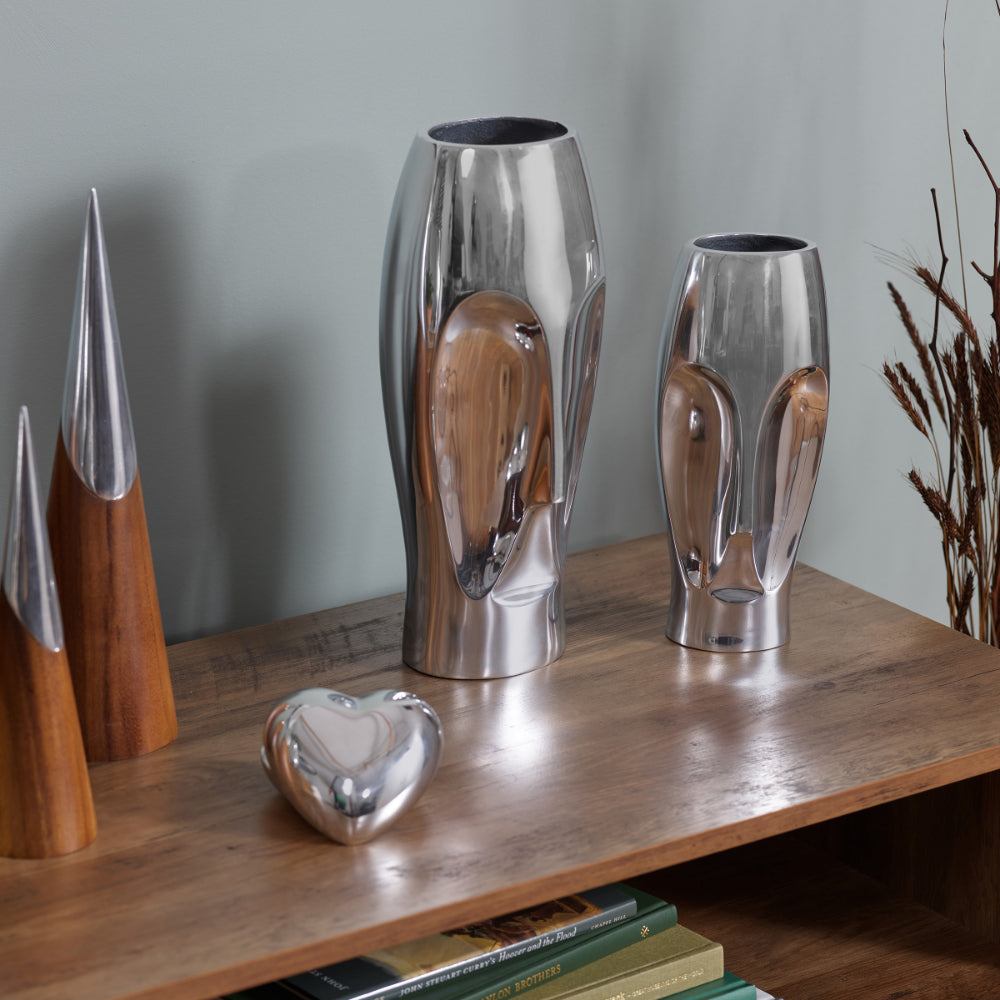 Nambé Face Vase- Small