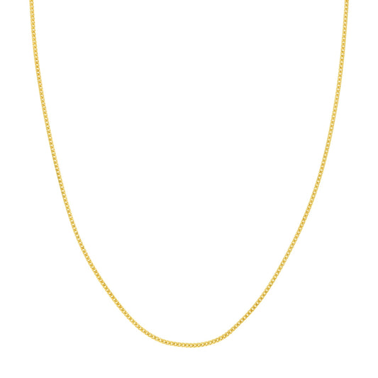 14k Gold 1.55mm Franco Chain