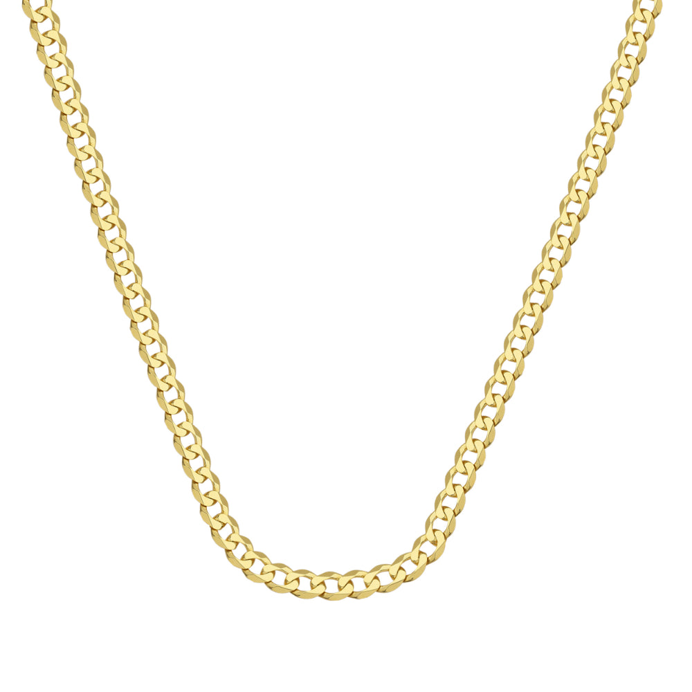 14kt Yellow Gold Curb Chain , 24 inches