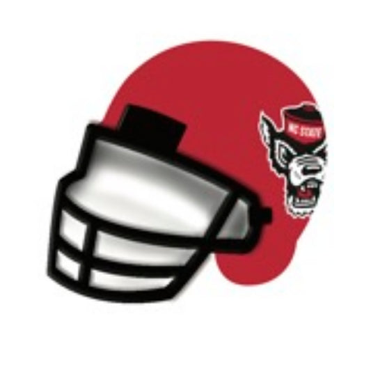 Nora Fleming North Carolina State Helmet Mini