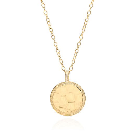 Anna Beck Hammered Reversible Pendant Necklace