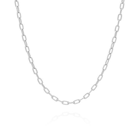 Anna Beck Elongated Oval Chain Collar Necklace