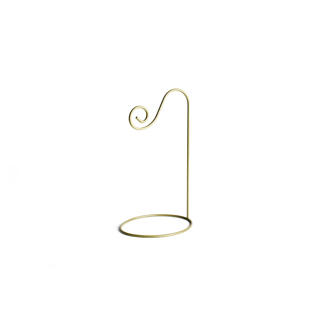 Happy Everything Gold Swirl Ornament Stand