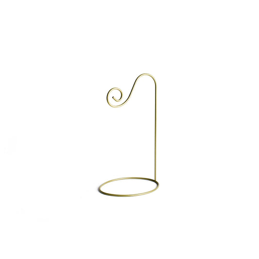 Happy Everything Gold Swirl Ornament Stand