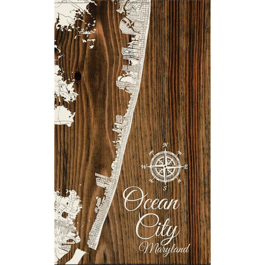 Fire & Pine Ocean City Maryland Mini Board