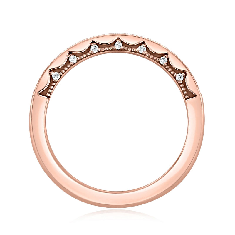 Tacori Costal Crescent Pave Diamond Wedding Band