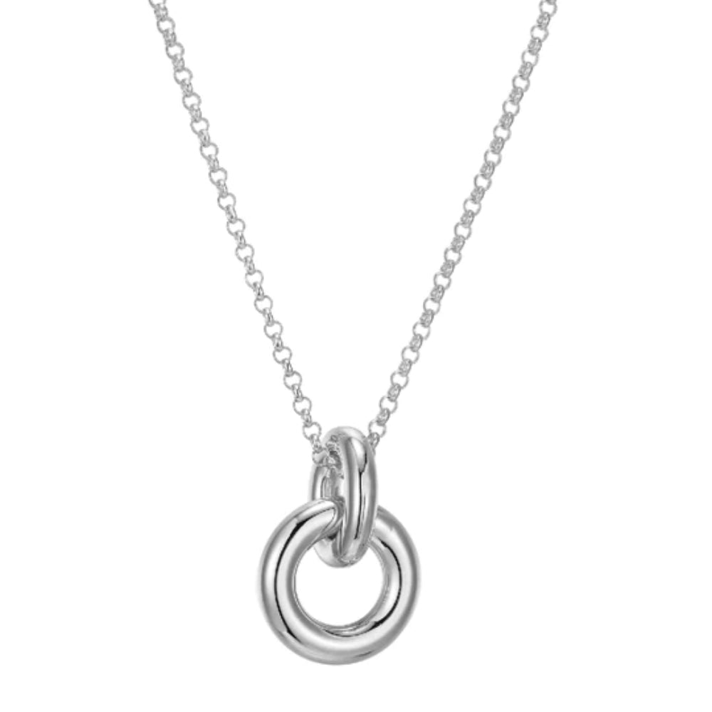 Elle "Simpatico" Hoop Circle Drop Pendant