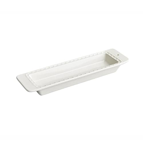 Nora Fleming Cracker Tray pinstripes