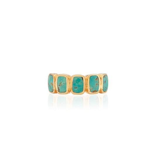 Anna Beck Turquoise Multi-Cushion Ring