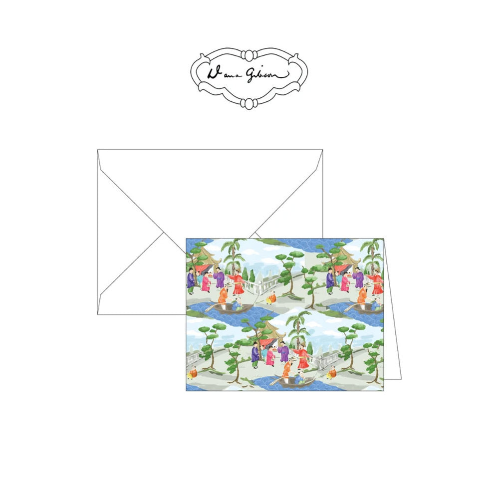 Dana Gibson Folded Note Cards in River Bank – Smyth Jewelers