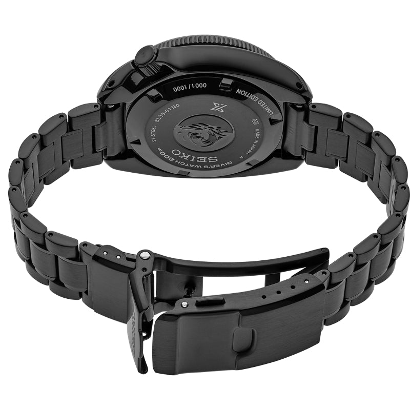 Seiko Prospex Black Series 44mm Black Dial Limited Edition Automatic SLA061