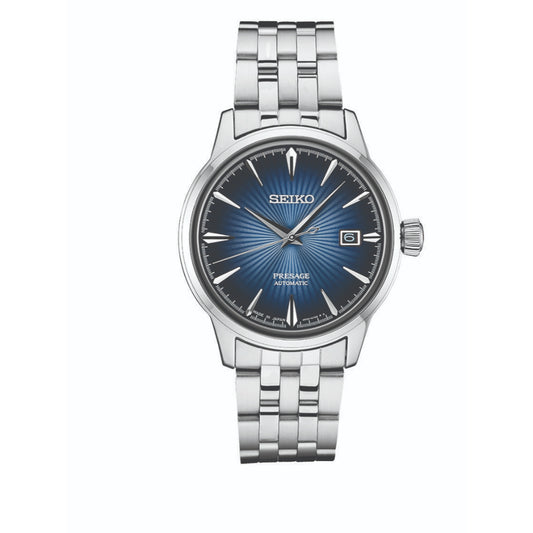 Seiko Presage 40mm Automatic, Blue Dial/ Stainless Steel Case & Bracelet