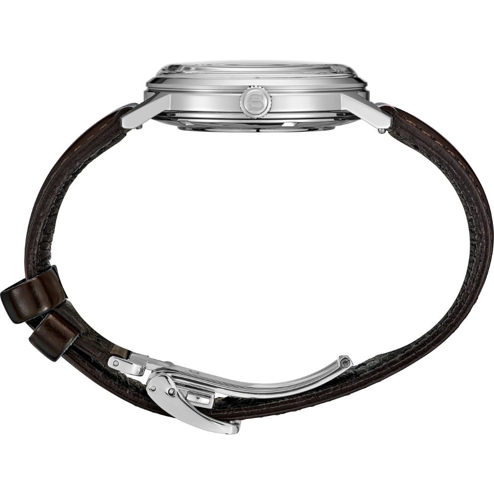Seiko Presage Cocktail Time Brown Dial, Brown Leather Strap SRPJ17