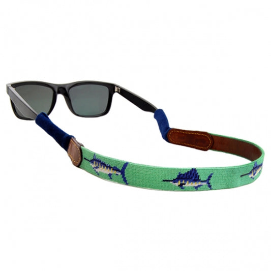 Smathers & Branson Billfish Needlepoint Sunglass Strap