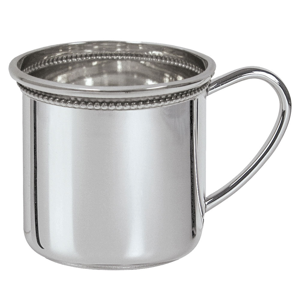 Salisbury Beaded Cambridge Baby Cup - Sterling Silver