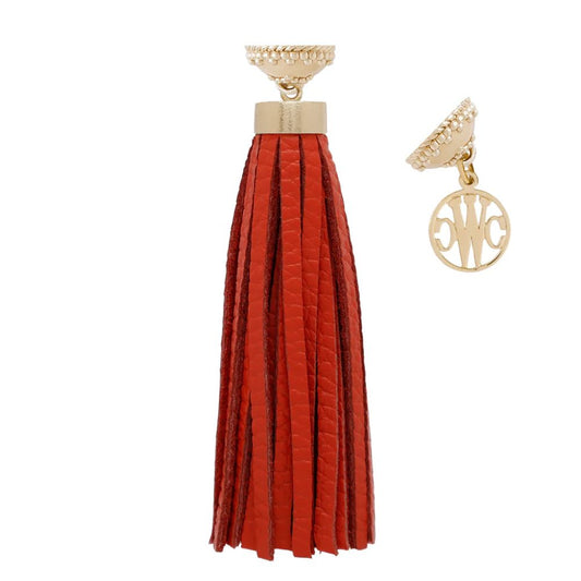 Clara Williams Baja Tangerine Tassel