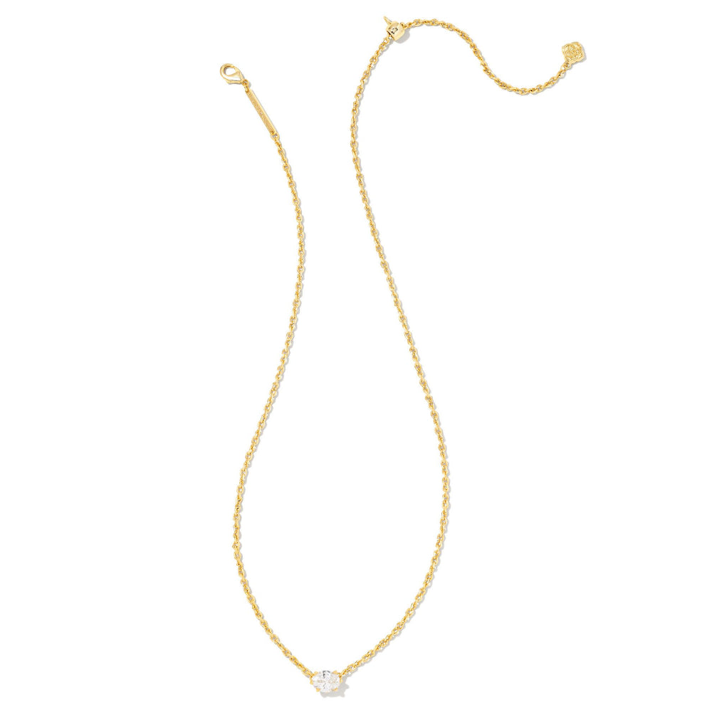 Kendra Scott Cailin Gold Crystal Pendant Necklace