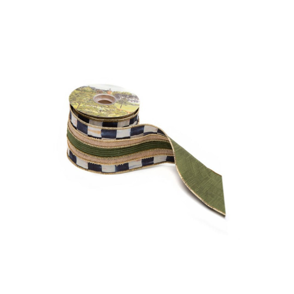 MacKenzie-Childs Farmhouse 4" Ribbon