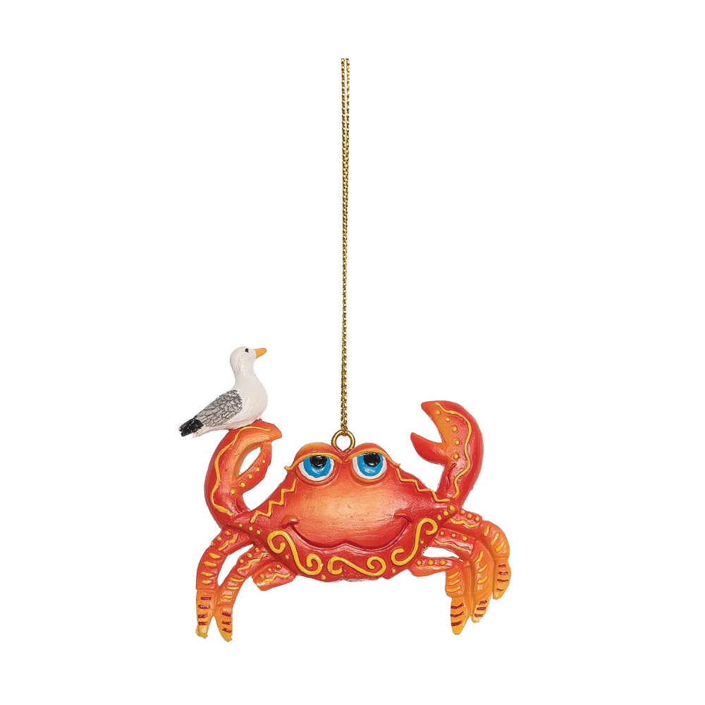 Beachcombers Crab Ornament