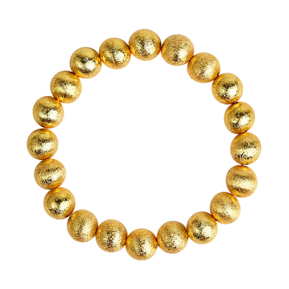 Lisi Lerch Georgia Gold Beaded Bracelet 10mm