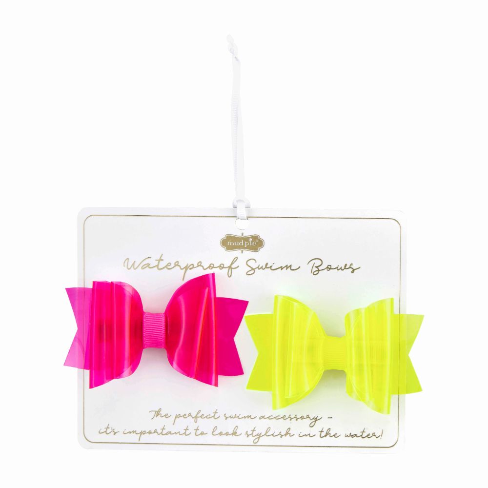 Mud Pie Waterproof Swim Bows*out of stock**