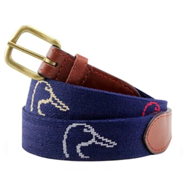 Smathers & Branson Ducks Unlimited Needlepoint Belt - Size  display picture 1