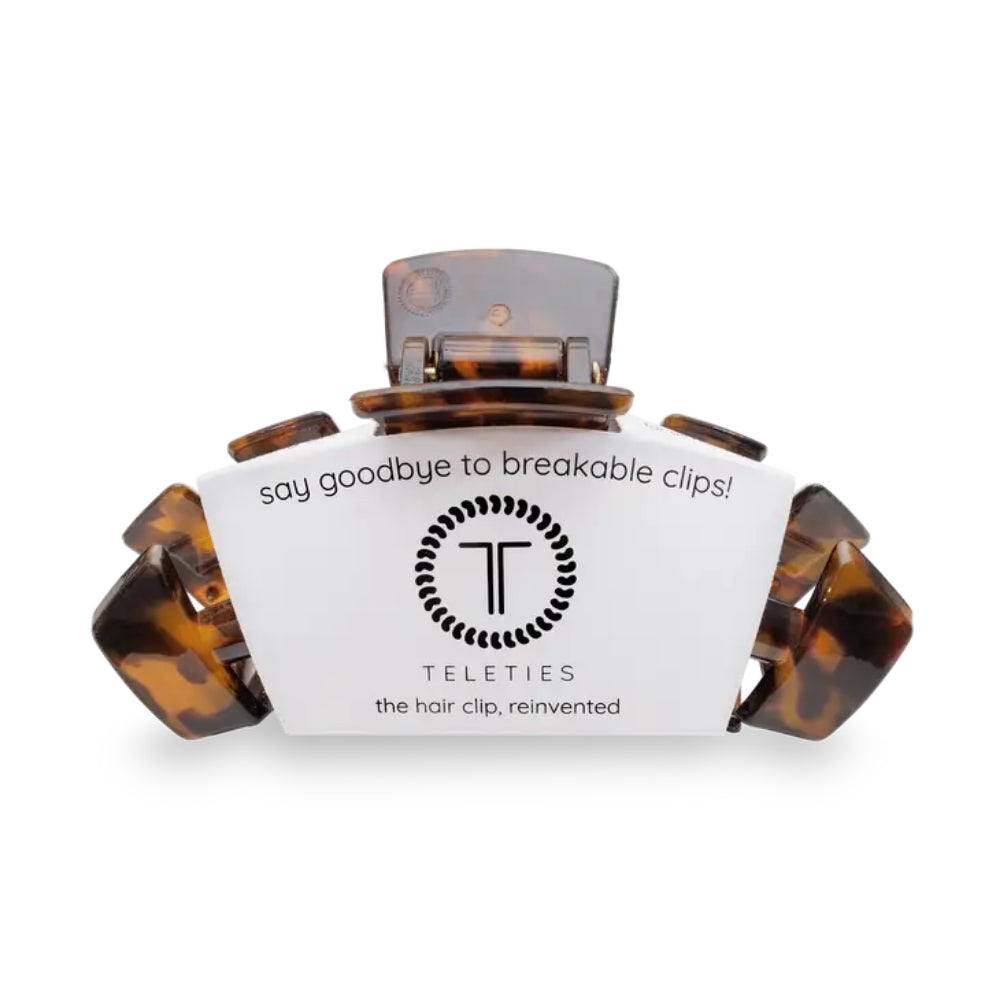 TELETIES Tortoise Hair Clip