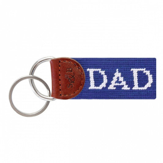 Smathers & Branson Dad Needlepoint Key Fob