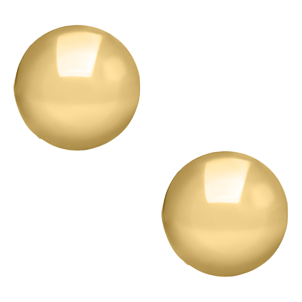 Children's 14k Gold Ball Stud Earrings - 4mm
