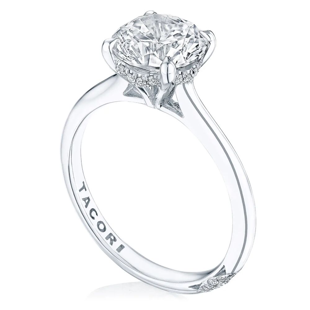 Tacori Founders Collection Round Solitaire Engagement ring