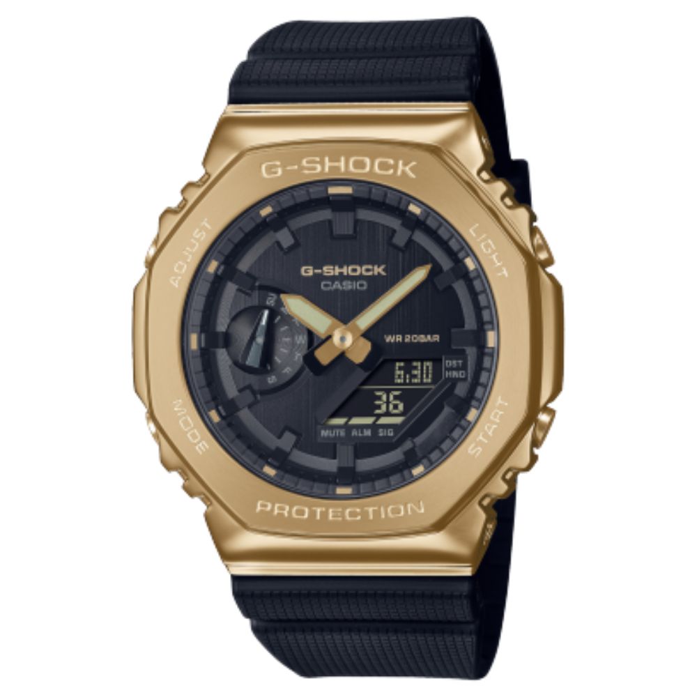 G-Shock Metal Covered GM-2100 Series Gold/Black