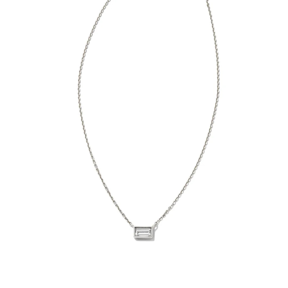 JENNIFER 18ct White Gold Plating Necklace With Name - Stylish Christmas  Custom | eBay