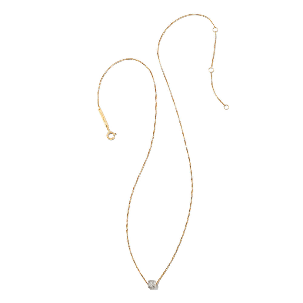 Kendra Scott Stella 14k Gold Pendant Necklace in White Diamond