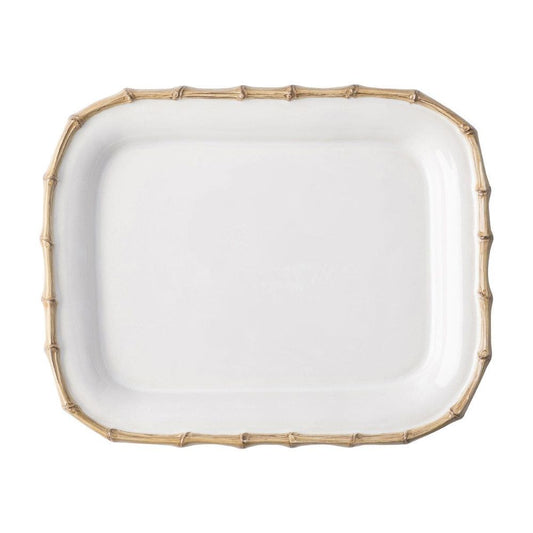 Juliska Classic Bamboo Rectangular 12" Platter