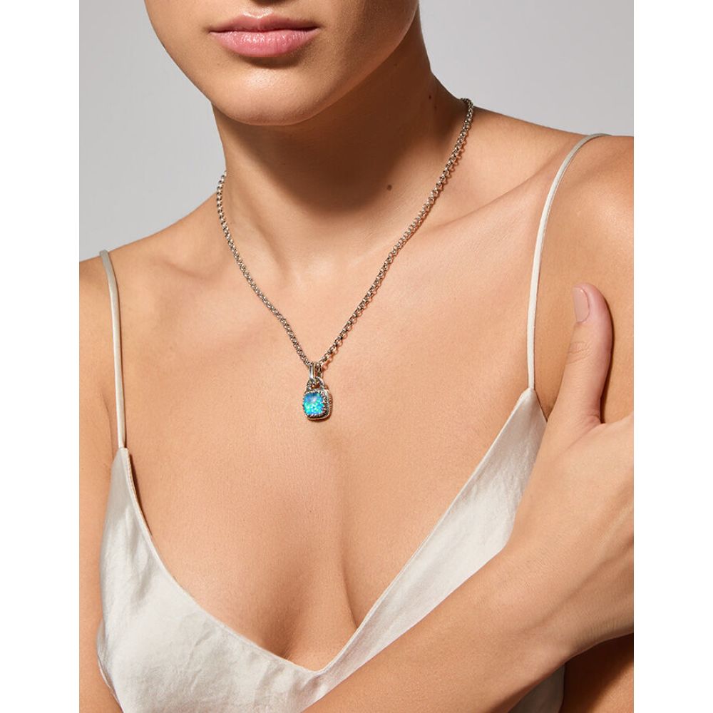 Konstantino Dione Lock Opal Doublet Necklace