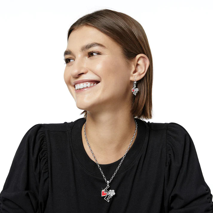 Brighton Mod Love Necklace