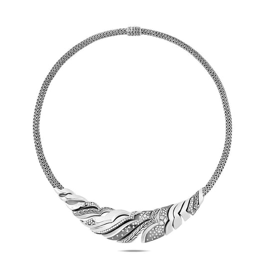 John Hardy Lahar Bib Necklace